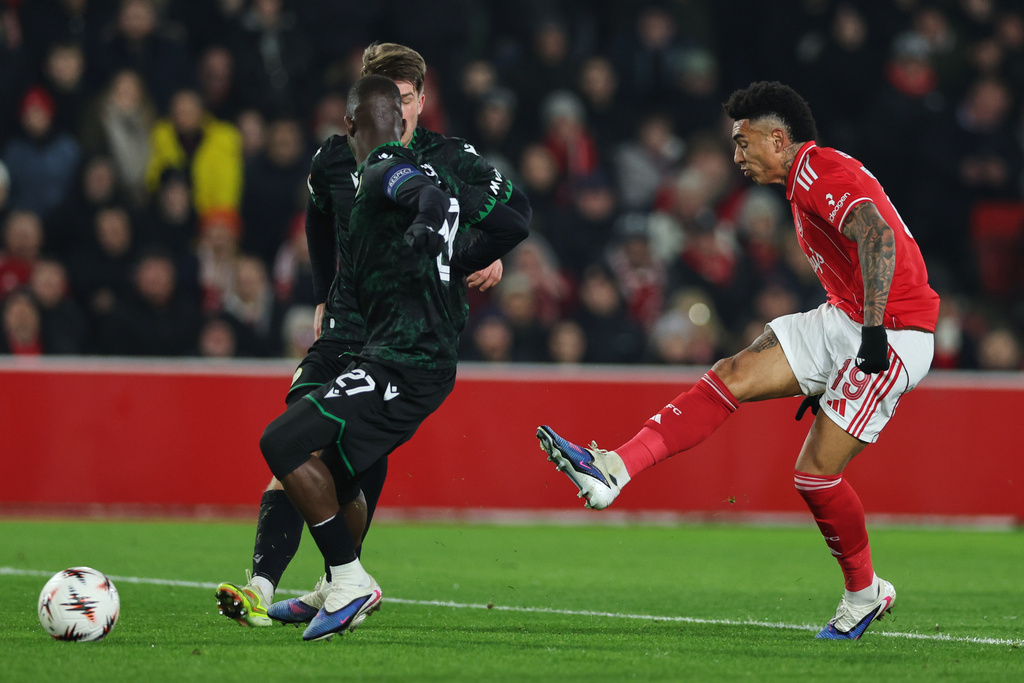 伊戈捷西斯今場梅開二度。美聯社