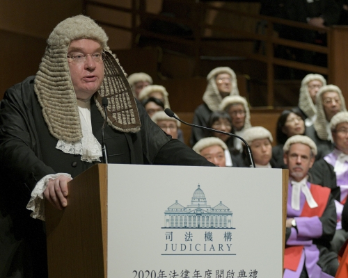 香港大律師公會主席戴啟思。資料圖片