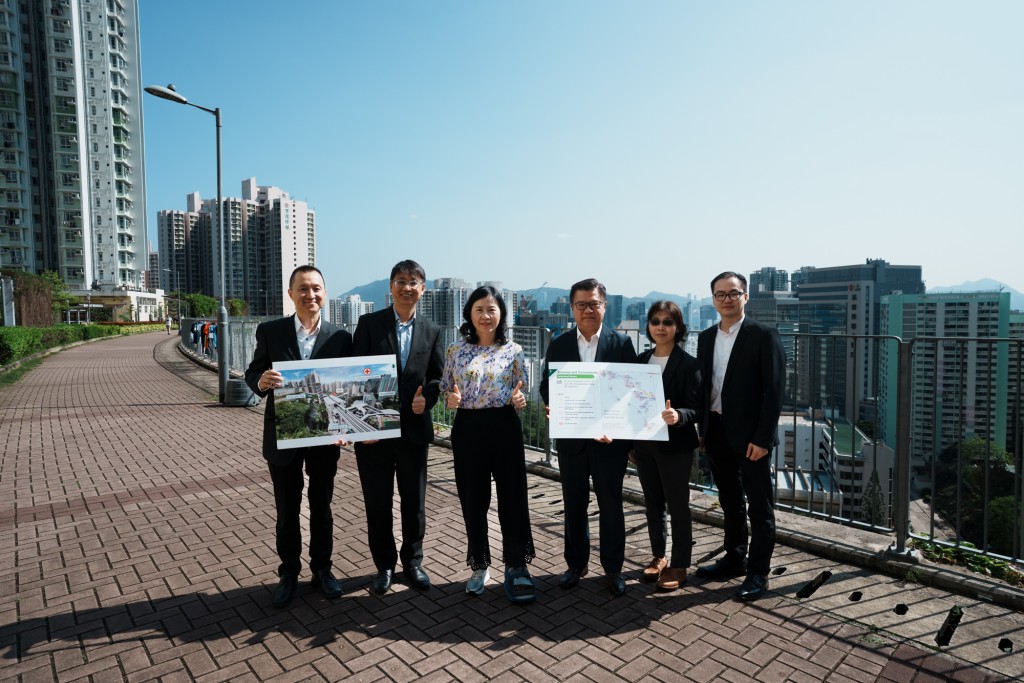 運輸及物流局和路政署團隊以細心、關心及貼心推展項目，希望為市民帶來幸福感。