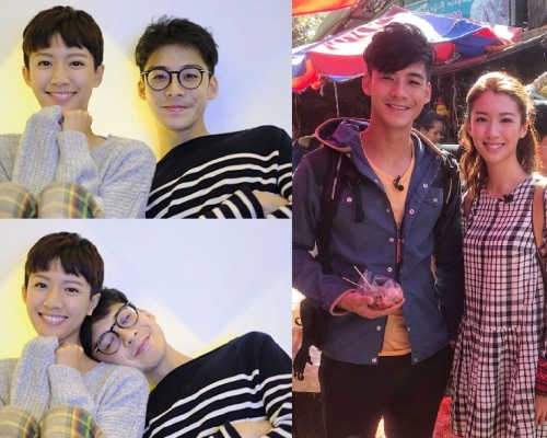 Dickson又分享與思貝的合照,兩人一臉冧樣勁Sweet。Dickson Ig