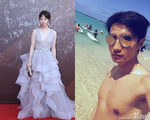 白百何、男模張愛朋