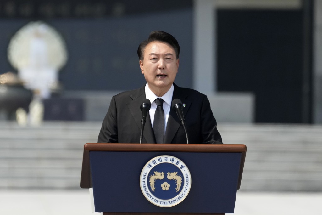 南韩表决通过中止韩朝《9·19军事协议》议案，获尹锡悦批准。 AP
