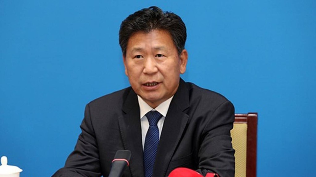 王登峰。內地教育部網頁