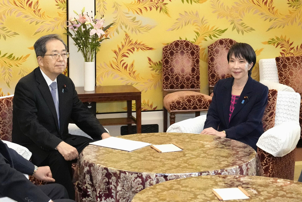 自民黨和公明黨結束合作令高市早苗成功被指名為首相的機會更低。美聯社