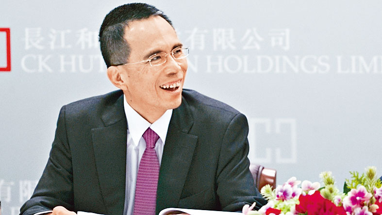 长江和记实业主席李泽钜。