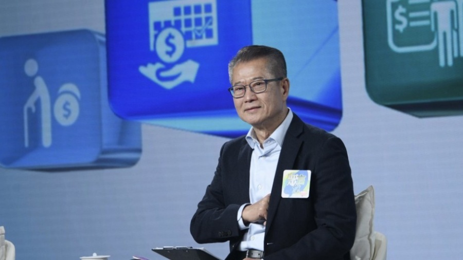 財政司司長陳茂波正就新一份《財政預算案》進行公眾諮詢。資料圖片