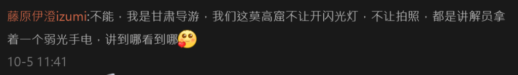 有导游指出正确专业的做法。