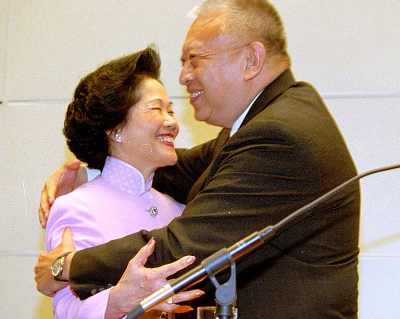 董陳當年否認不和。資料圖片