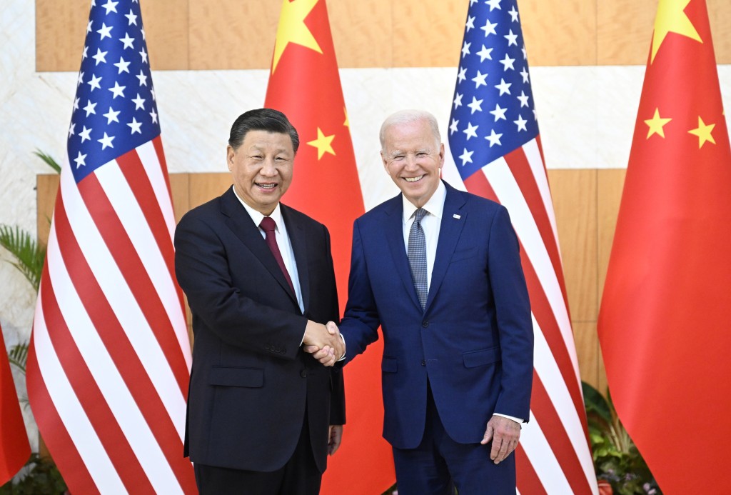 習近平第十度訪美，將與美國總統拜登舉行雙邊會談。新華社 