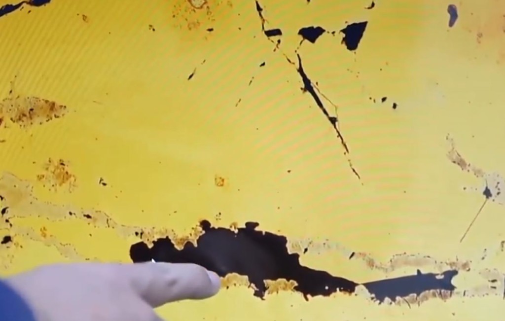 中國發現一種新礦物，正式命名為「金秀礦」。央視截圖