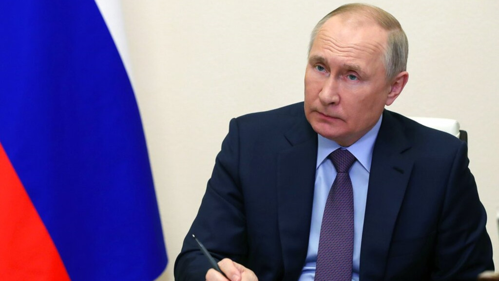 俄羅斯總統普京。AP圖片