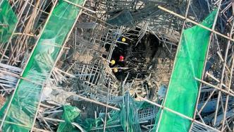 山西安澤縣工地冧棚架 7人遭鋼筋混凝土掩埋遇難
