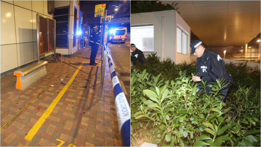金鐘男子巴士總站內捱斬手傷 刀匪逃之夭夭