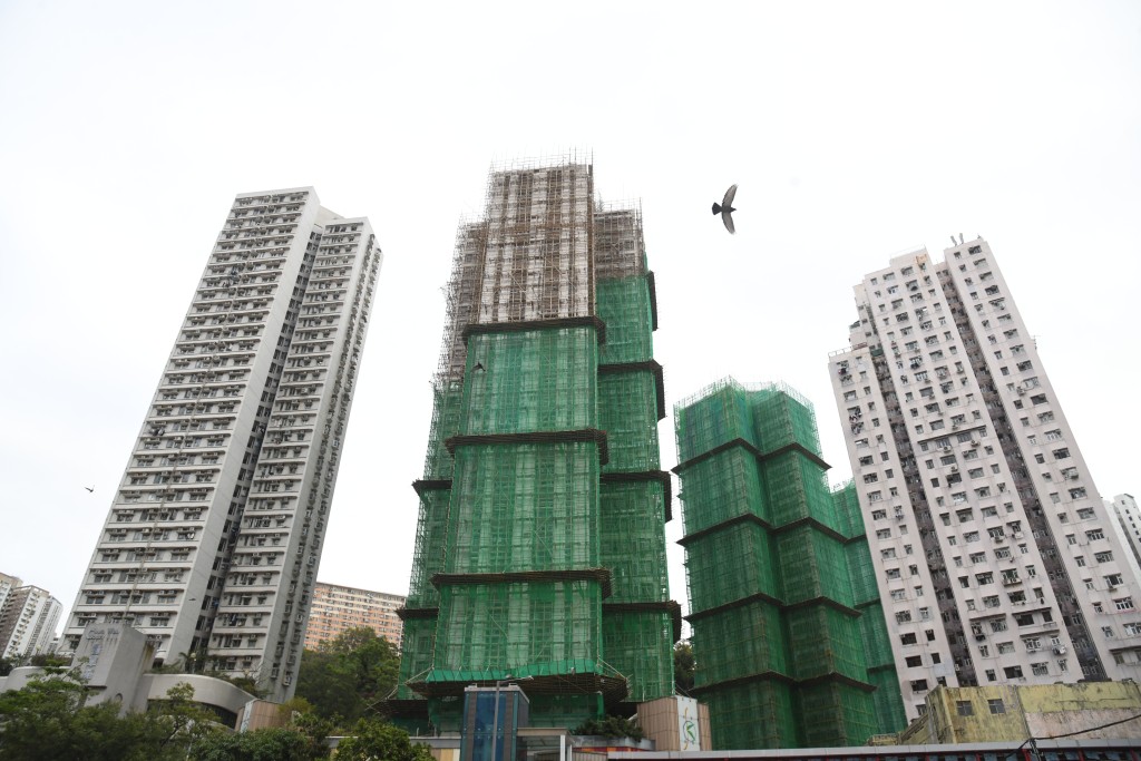 安基苑已拆除圍網。資料圖片 安基苑已拆除圍網。資料圖片