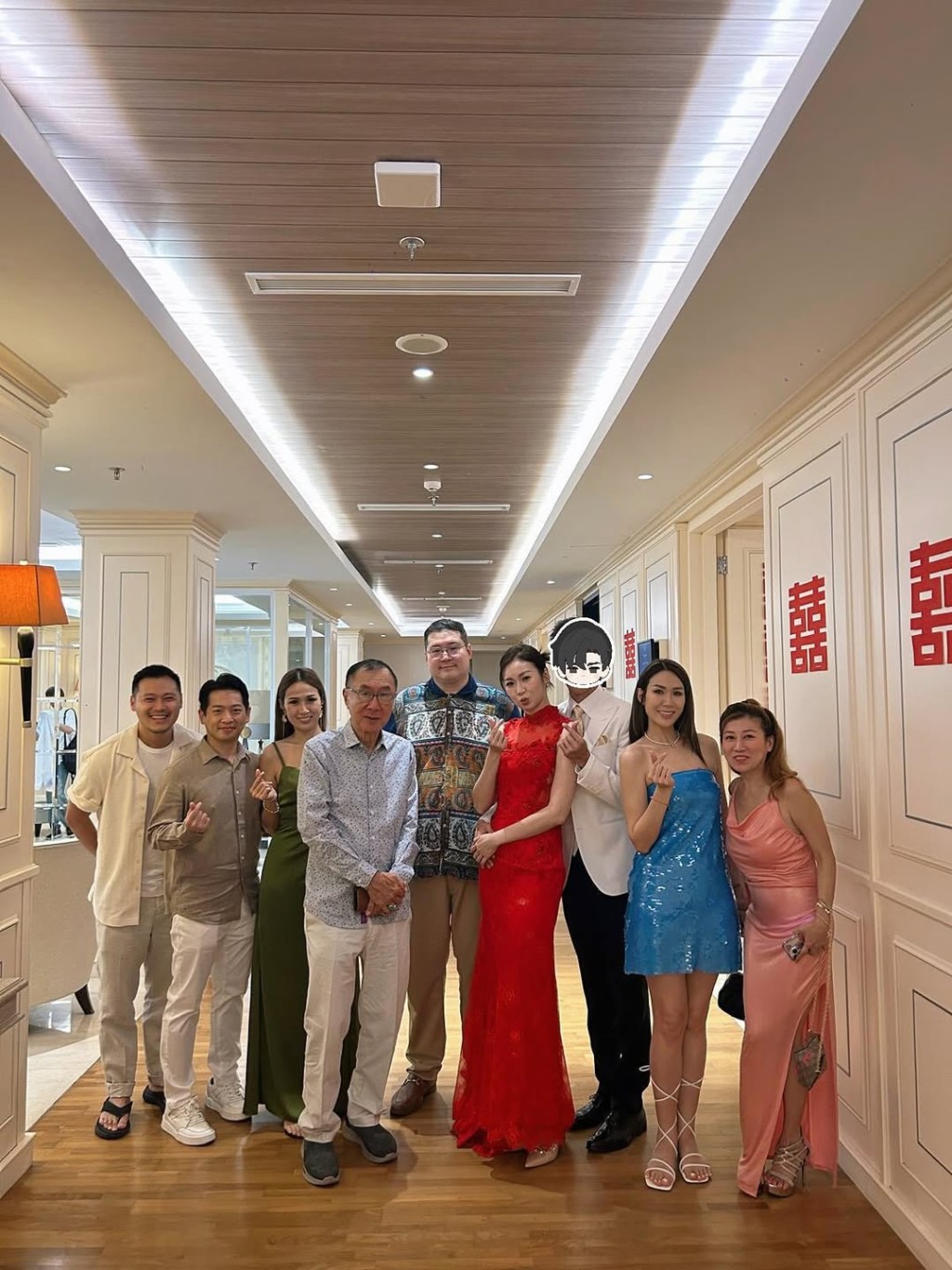 莊思敏結婚好喜慶。