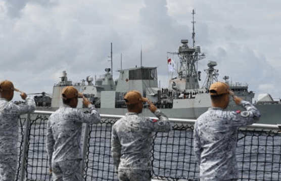 加拿大皇家海軍被伊朗列為「恐怖組織」。法新社