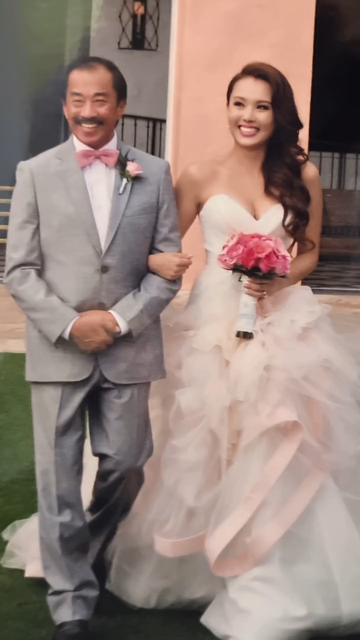楊洛婷感恩爸爸可以參與每一個重要時刻。 楊洛婷感恩爸爸可以參與每一個重要時刻。