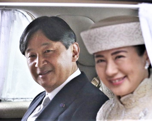 日本皇室護衛確診,未曾接觸皇室成員。 AP資料圖片