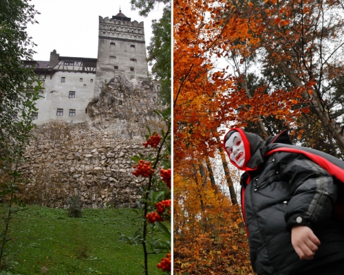 羅馬尼亞在旅遊景區「吸血殭屍城堡」設疫苗中心，免費為訪客打新冠疫苗。AP圖片