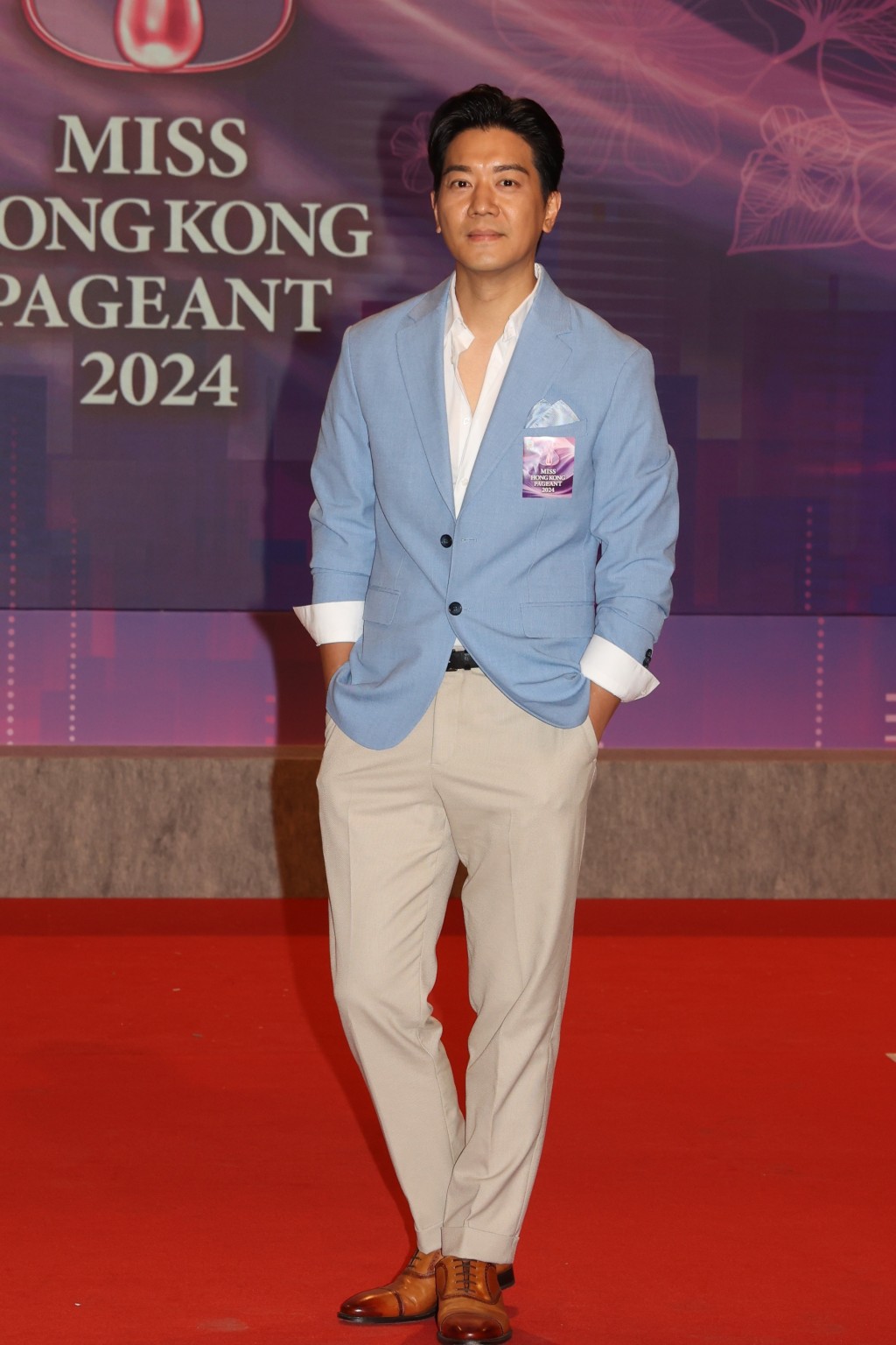 黎諾懿今日出席《2024香港小姐競選》全球招募記者會。