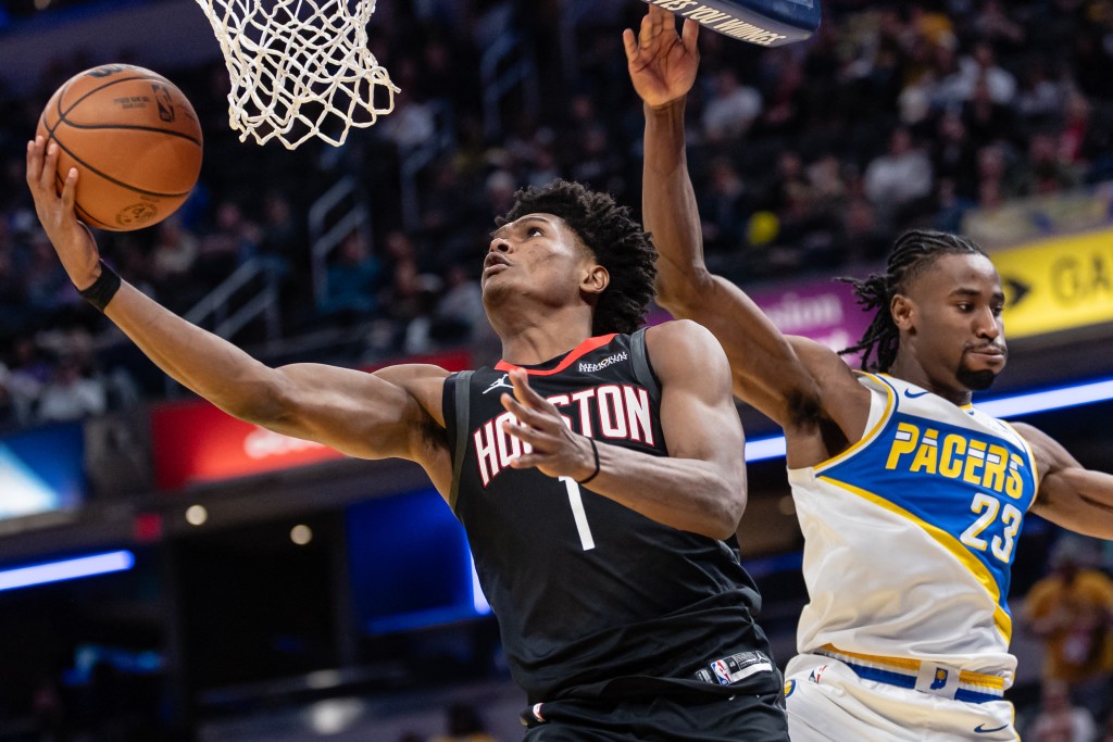 火箭以118-114勝印第安納溜馬。法新社