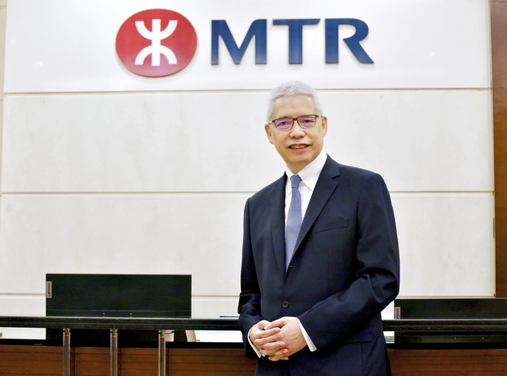 港鐵公司主席歐陽伯權。資料圖片 港鐵公司主席歐陽伯權。資料圖片