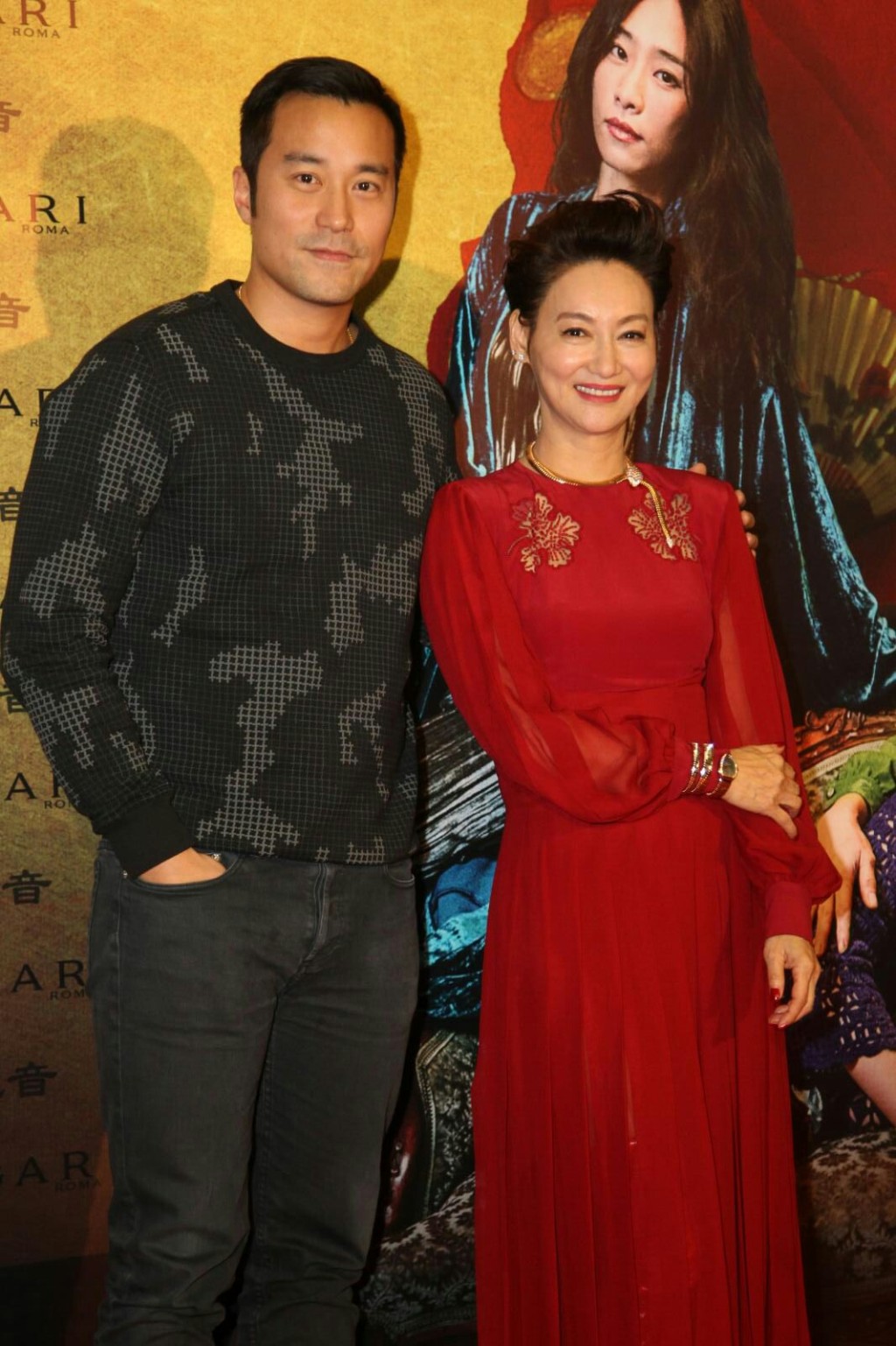 惠英紅笑言做姊弟就可以，孝全只有30幾歲，與他演情侶都怕被人笑。