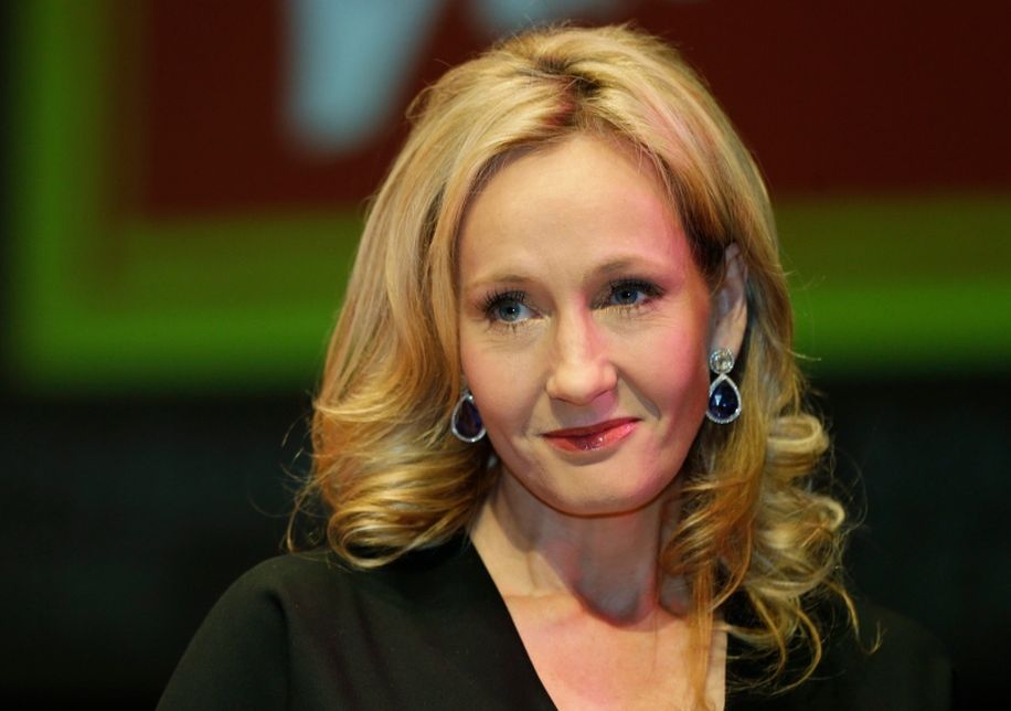英國《哈利波特》系列小說作者羅琳。AP資料圖片