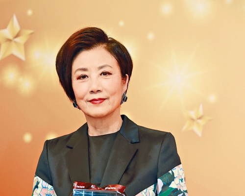 ■汪阿姐為TVB服務50年,獲獎時贏得全場歡呼。
