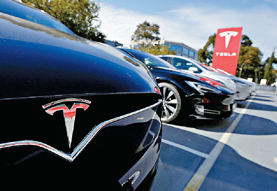 Tesla為世界電動車龍頭。