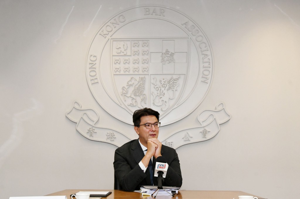 毛樂禮指,法庭主要不是一個去決定價值觀的地方。何君健攝 毛樂禮指,法庭主要不是一個去決定價值觀的地方。何君健攝