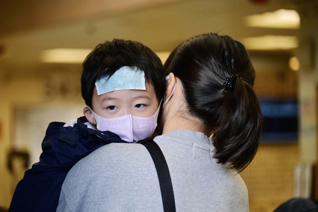 孔繁毅指現時流感有上升趨勢，主要是5歲或以下幼童的感染率升幅較大。資料圖片