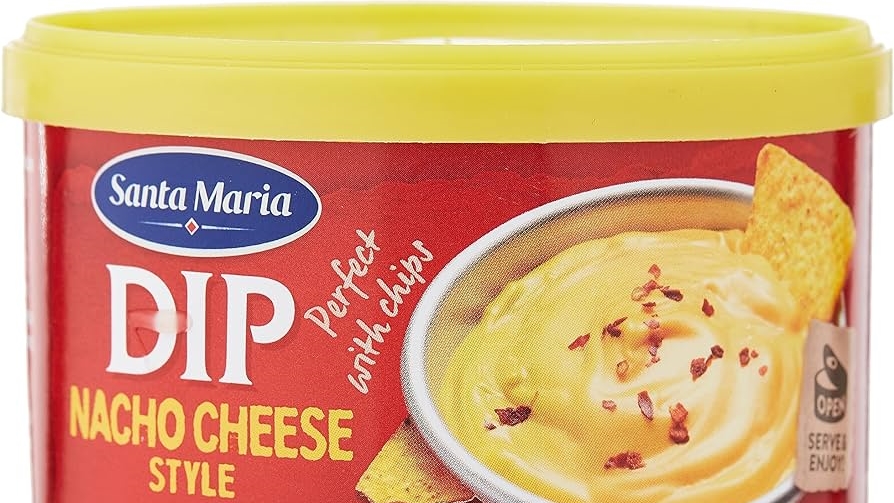 SANTA MARIA 墨西哥粟米片芝士醬受蠟樣芽孢桿菌污染，食安中心籲勿食用。網圖