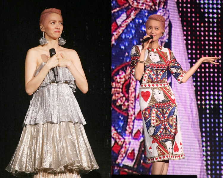 GiGi 在演唱会指广东话是母语。