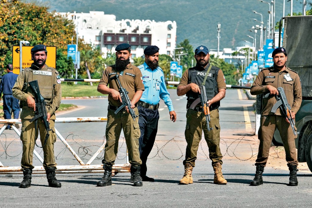 美伊可能舉行談判前夕，巴基斯坦首都伊斯蘭堡加強保安。