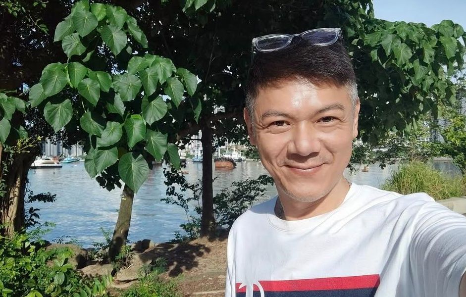 彭皓鋒呢年行山曬太陽。 彭皓鋒呢年行山曬太陽。