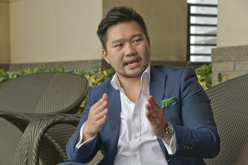 香港專業飛行員協會主席張敬龍。 香港專業飛行員協會主席張敬龍。