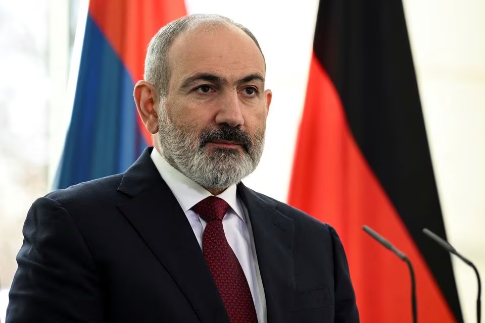亞美尼亞總理帕希尼揚。路透社