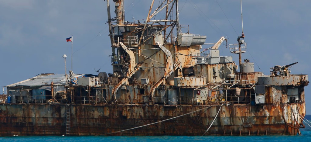 有報道指，菲律賓已完成對坦克登陸艦「馬德雷山號」的加固作業。路透社