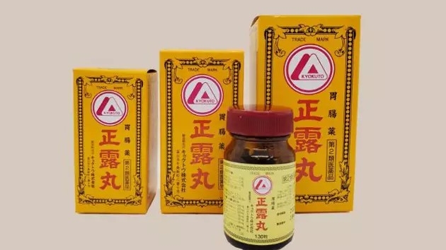 日本「極東」藥廠的「正露丸」。