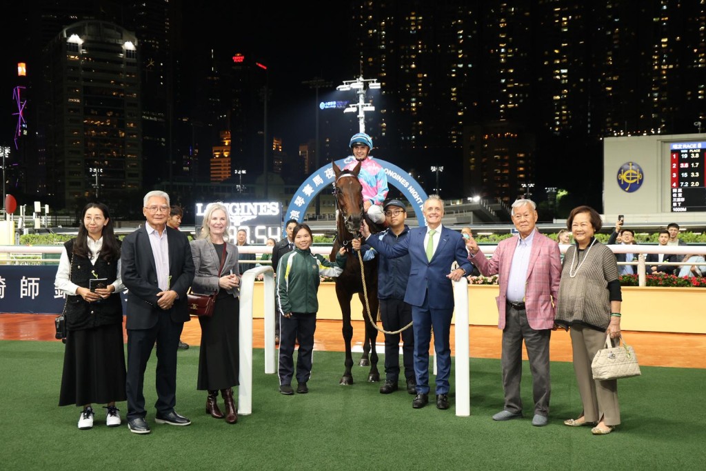 「勁好運」名下的新勝馬「勁好運」,將會出爭第九場爭取連捷。 「勁好運」名下的新勝馬「勁好運」,將會出爭第九場爭取連捷。