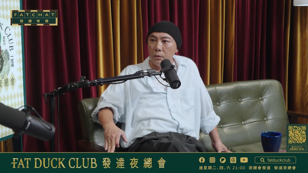 張衞健當年靠傻勁與A級高層談續約。 張衞健當年靠傻勁與A級高層談續約。
