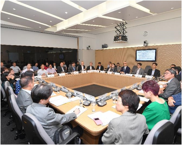 防治蟲鼠督導委員會今日舉行會議。圖:政府新聞處