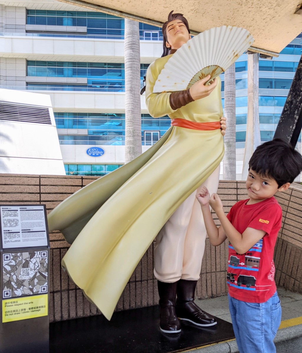 聶風看上去高大威風。