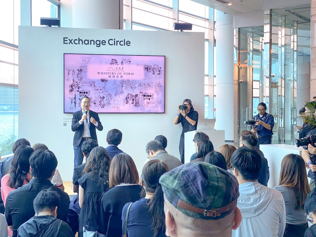 匡智會第三年參與於灣仔會展舉行的巴塞爾藝術展，以「物潤留聲」為題。林定國fb