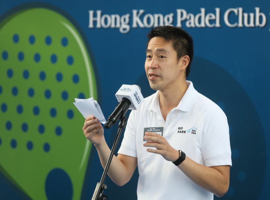 新鴻基地產執行董事郭基煇強調FIP銀級賽在西沙GO PARK的舉辦意義重大。