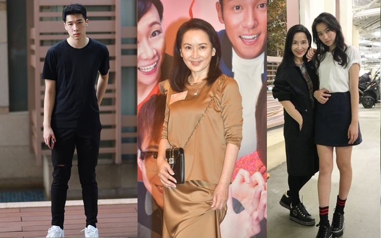 龔慈恩嘅仔女林卓毅及林愷鈴都係靚仔靚女。