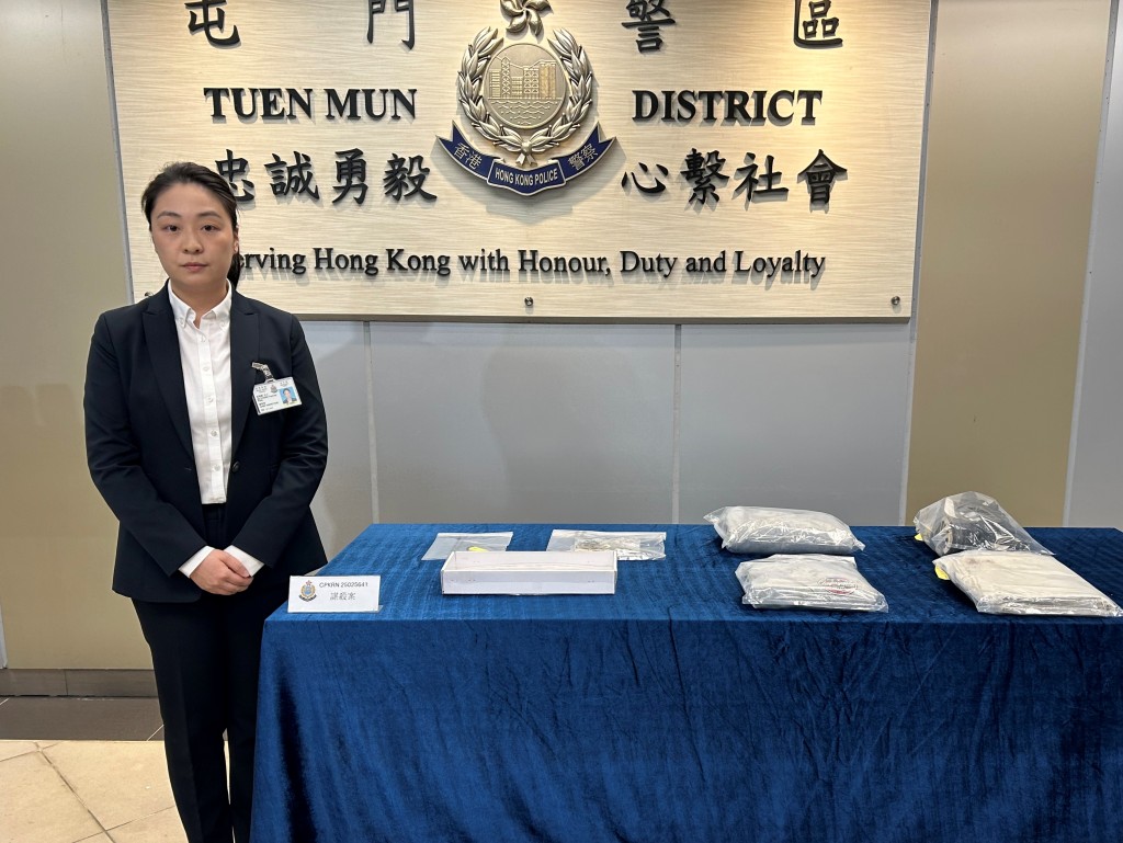 屯門警區刑事總督察莊婉娜。