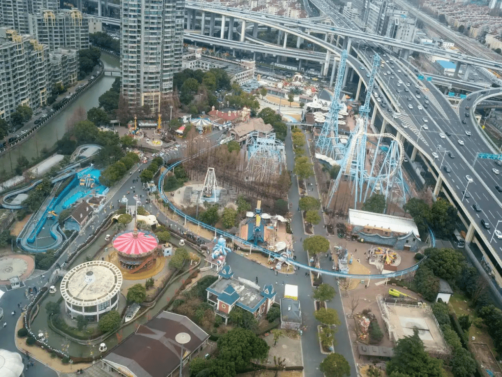 過去的上海錦江樂園將成集體回憶。