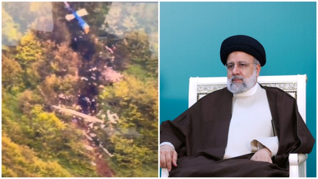 伊朗總統萊希在直升機空難中喪身。